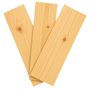 Pine, Solid veneer