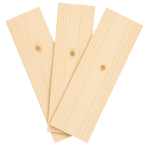 Sprouce, Solid veneer